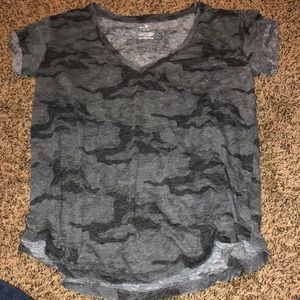 Camo Vneck